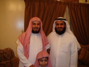 Syeikh Mishary Rasyid Al-Afasy bersama Syeikh Saad Ghomidi
